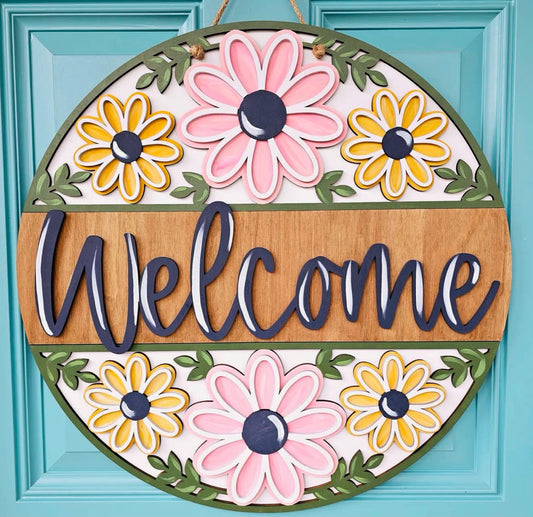 September 12th Door Hanger Paint Party Welcome