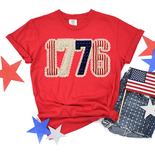 Quilted 1776 Graphic Tee