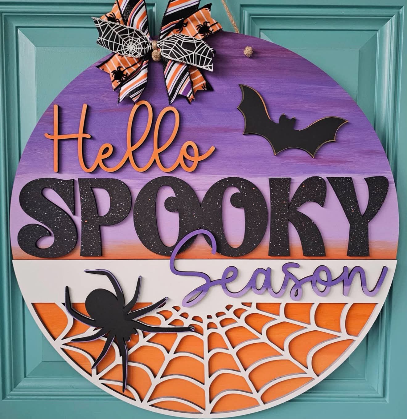 September 12th Door Hanger Paint Party Hello Spooky Season