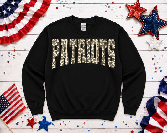 Patriots Camo Sweatshirt