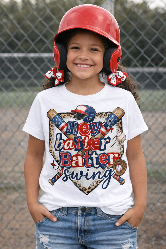 Baseball Mom Shirt Hey batter batter Tee | Baseball Family Shirts | Game Day Mom Tee | Baseball Sister Dad Matching Shirts