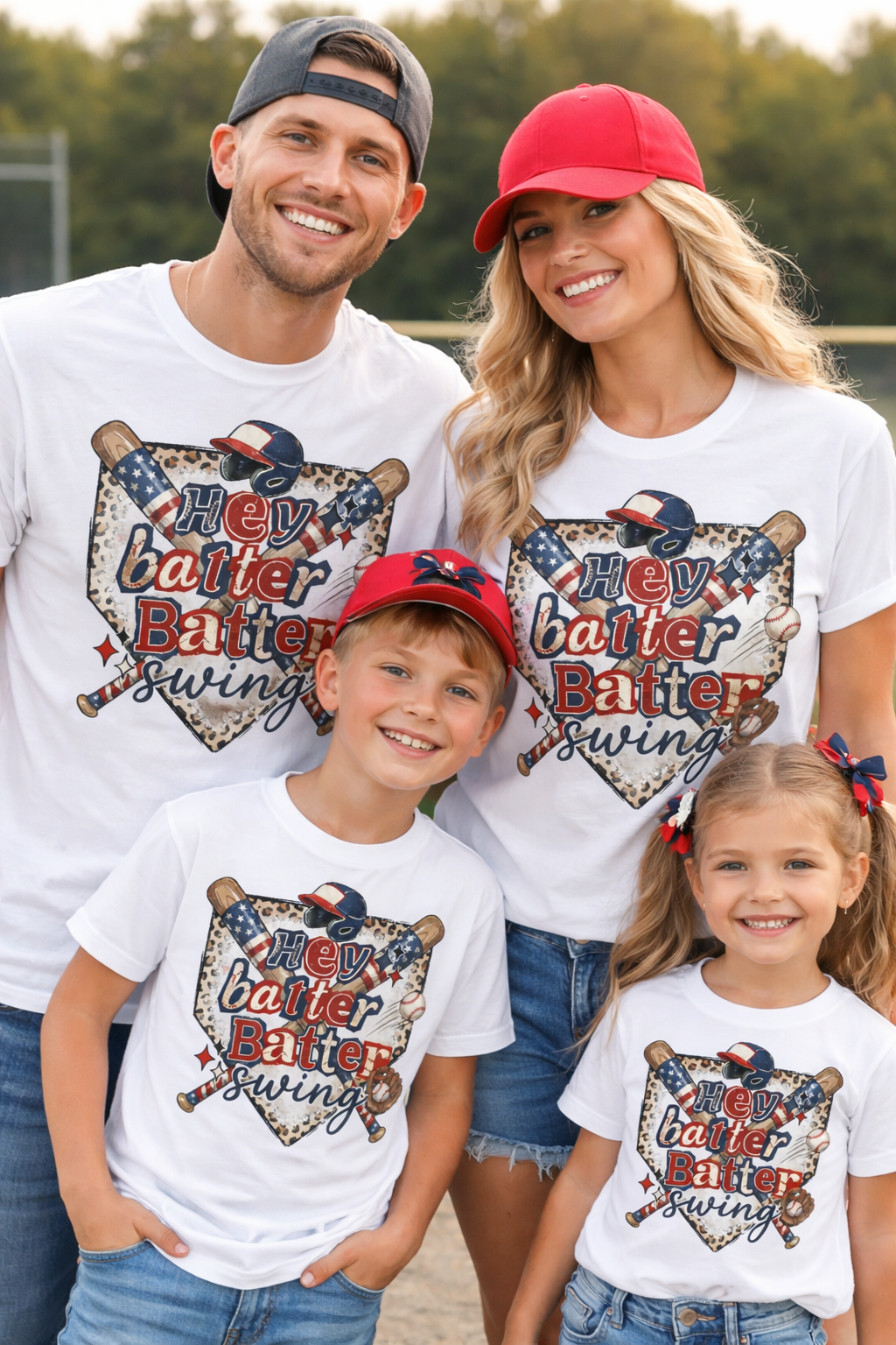 Baseball Mom Shirt Hey batter batter Tee | Baseball Family Shirts | Game Day Mom Tee | Baseball Sister Dad Matching Shirts