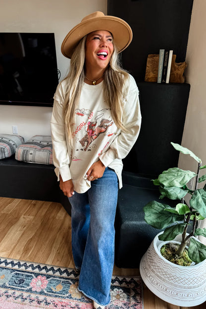 PREORDER: Ranch Girl Classic Crew Pullover