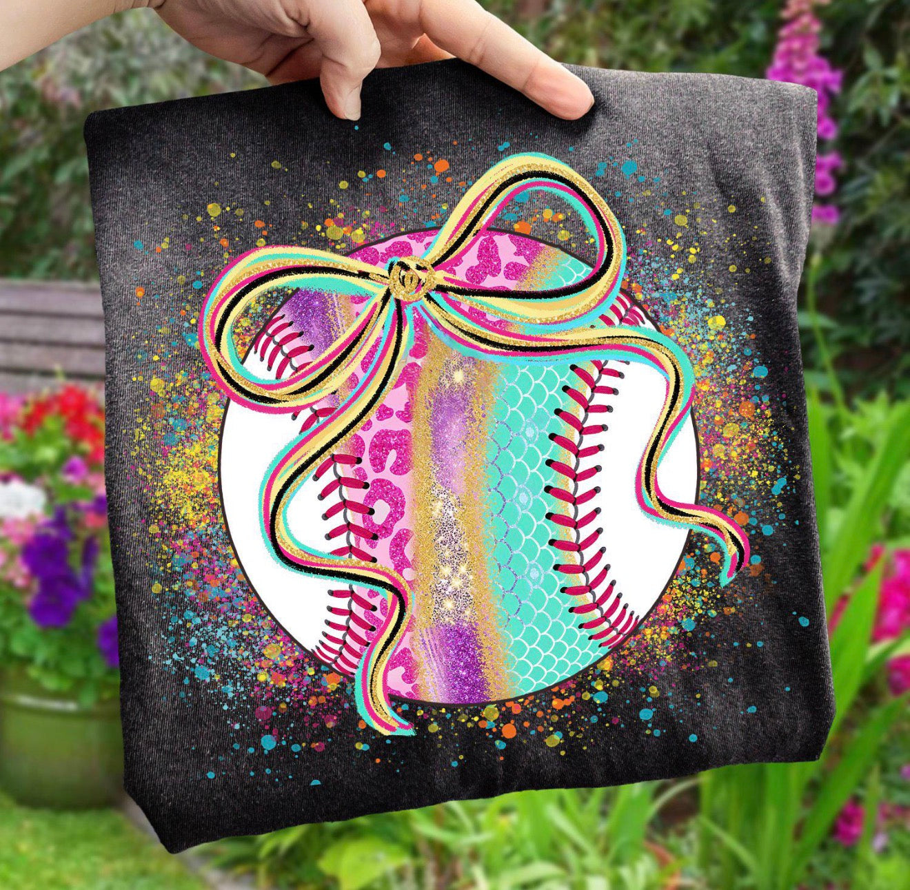 Baseball Mom Shirt Colorful Baseball Tee | Baseball Family Shirts | Game Day Mom Tee | Baseball Sister Dad Matching Shirts