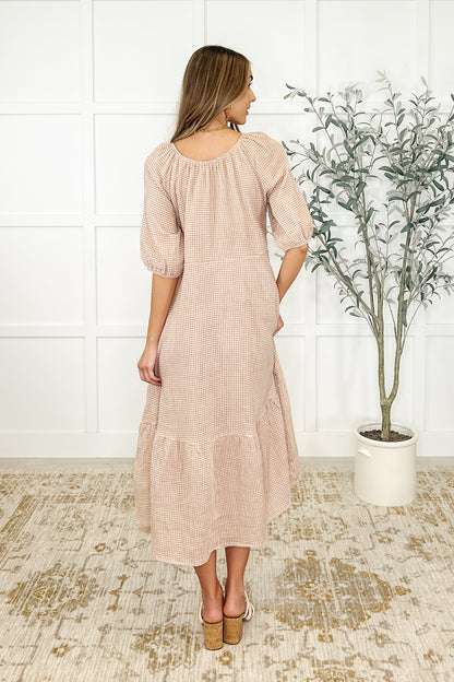 Hazel Dress in Toffee