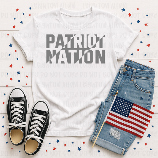 Faith Academy Patriot Nation Spirit Tee