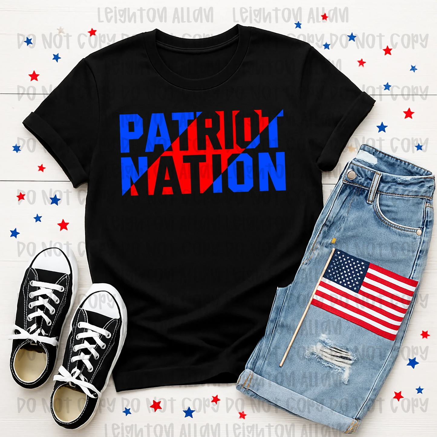 Faith Academy Patriot Nation Varsity Spirit Tee