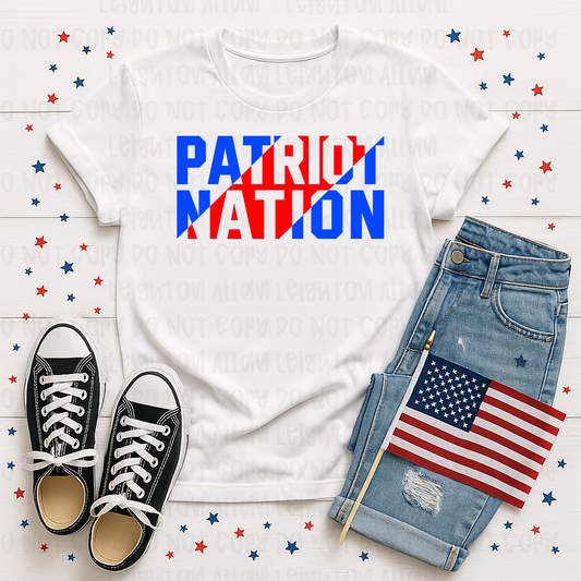 Faith Academy Patriot Nation Varsity Spirit Tee