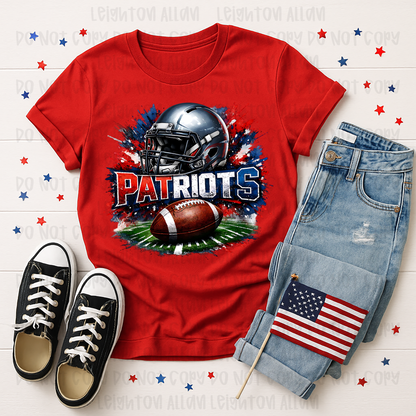 Faith Academy Patriots Friday Night Lights Spirit Tee