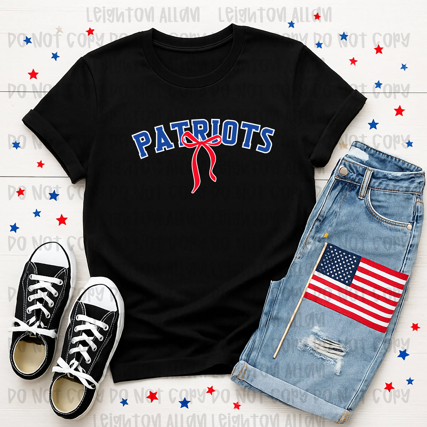Classic Patriots Bow Spirit Tee