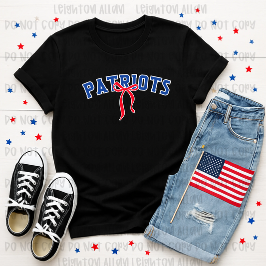 Faith Academy Classic Patriots Bow Spirit Tee