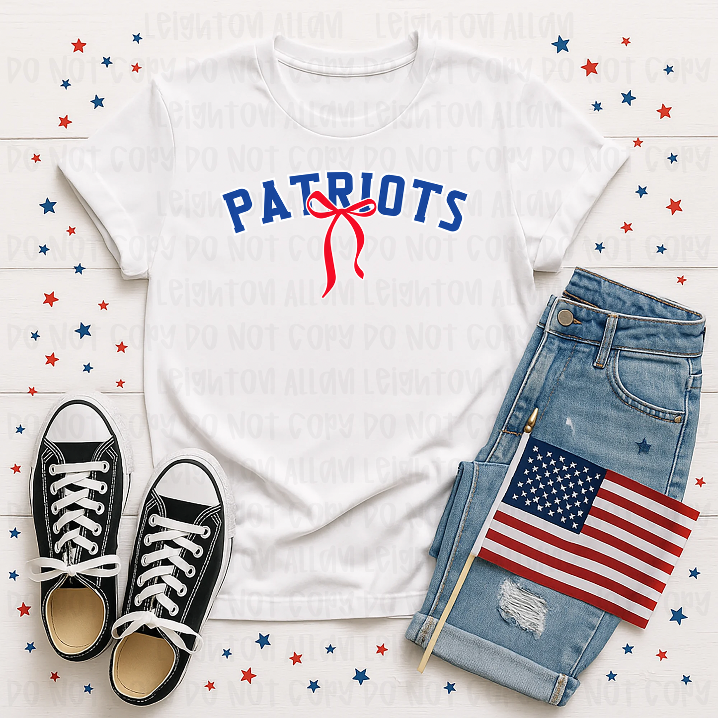 Classic Patriots Bow Spirit Tee