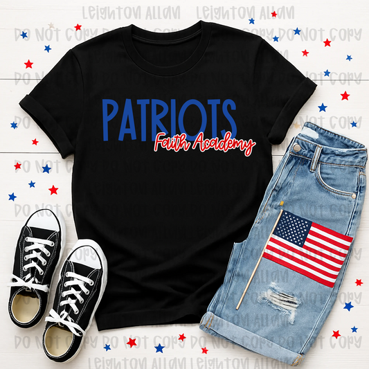 Faith Academy Patriots Signature Spirit Tee