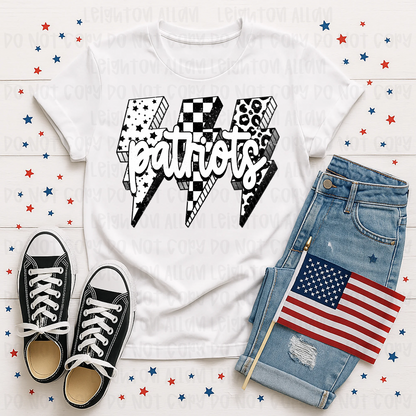 Patriots Triple Lightning Spirit Tee
