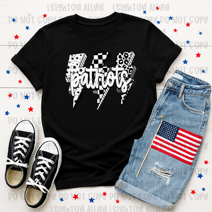 Patriots Triple Lightning Spirit Tee