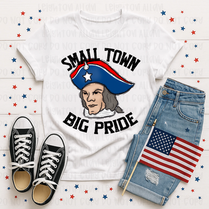Small Town, Big Pride Patriots Spirit Tee