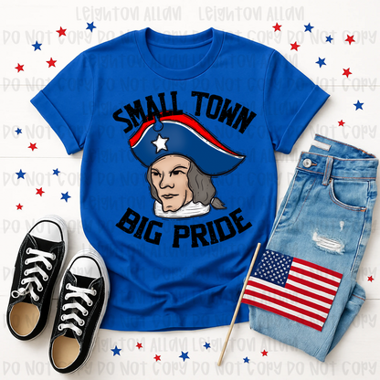 Small Town, Big Pride Patriots Spirit Tee
