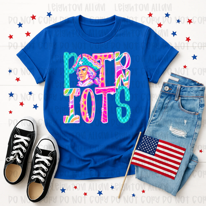 Faith Academy Patriots Neon School Spirit Shirt