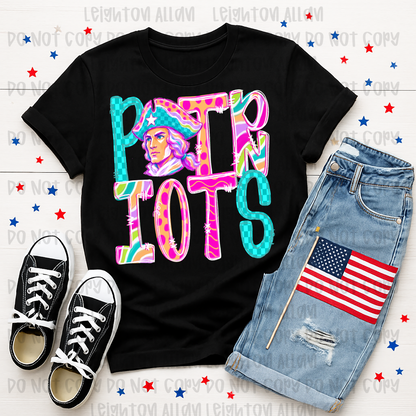 Faith Academy Patriots Neon School Spirit Shirt