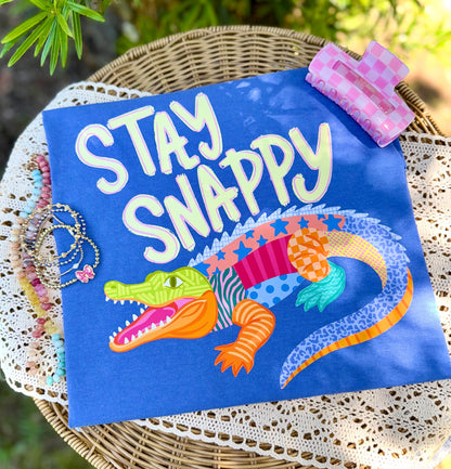 Stay Snappy Gator Graphic Tee