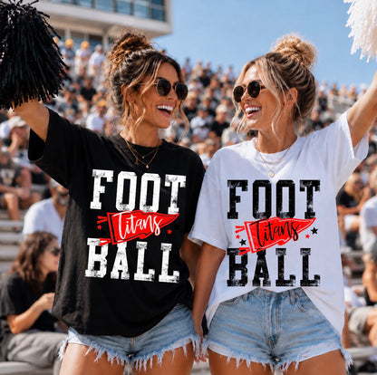 Mascot Football Penant Tee