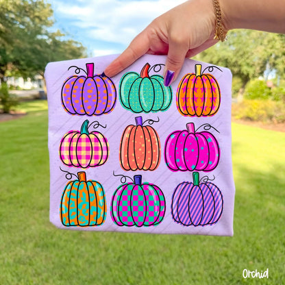 Neon Pumpkins Tee