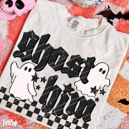 Ghost Him Distressed Tee