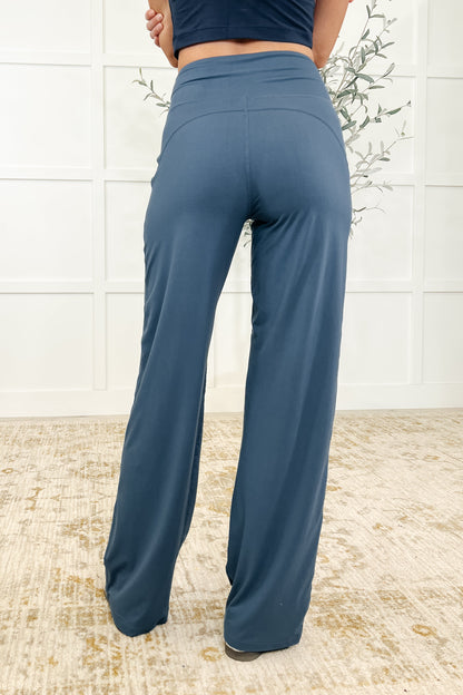 Leg Day Legends Straight Leg Bottoms in Code Blue