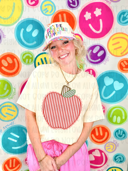 Classic Apple Teacher Graphic Tee