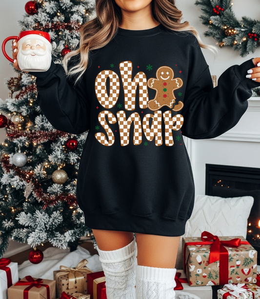 Oh Snap Graphic Tee and Sweatshirt