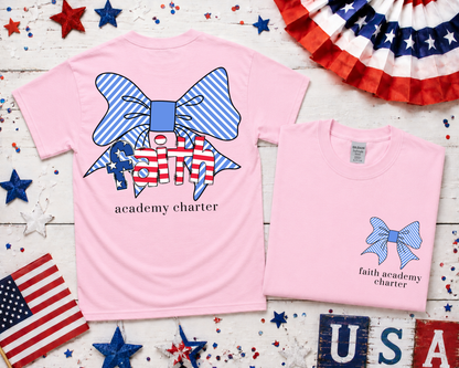 Faith Patriotic Bow Spirit Shirt