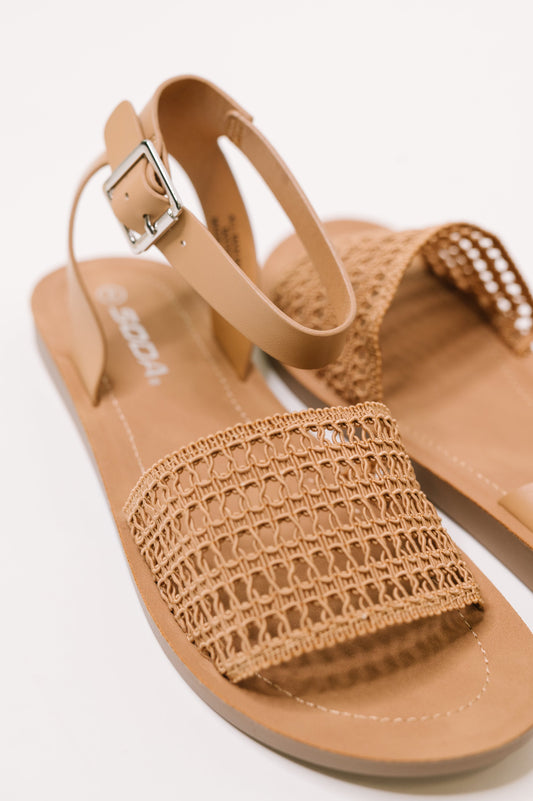 Sibley Sandal in Camel