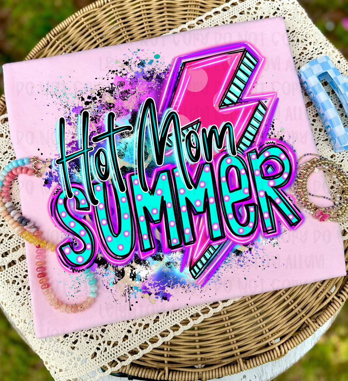 Hot Mom Summer Graphic Tee