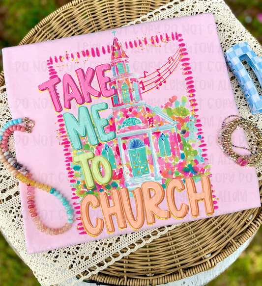 Take me To Church Graphic Tee