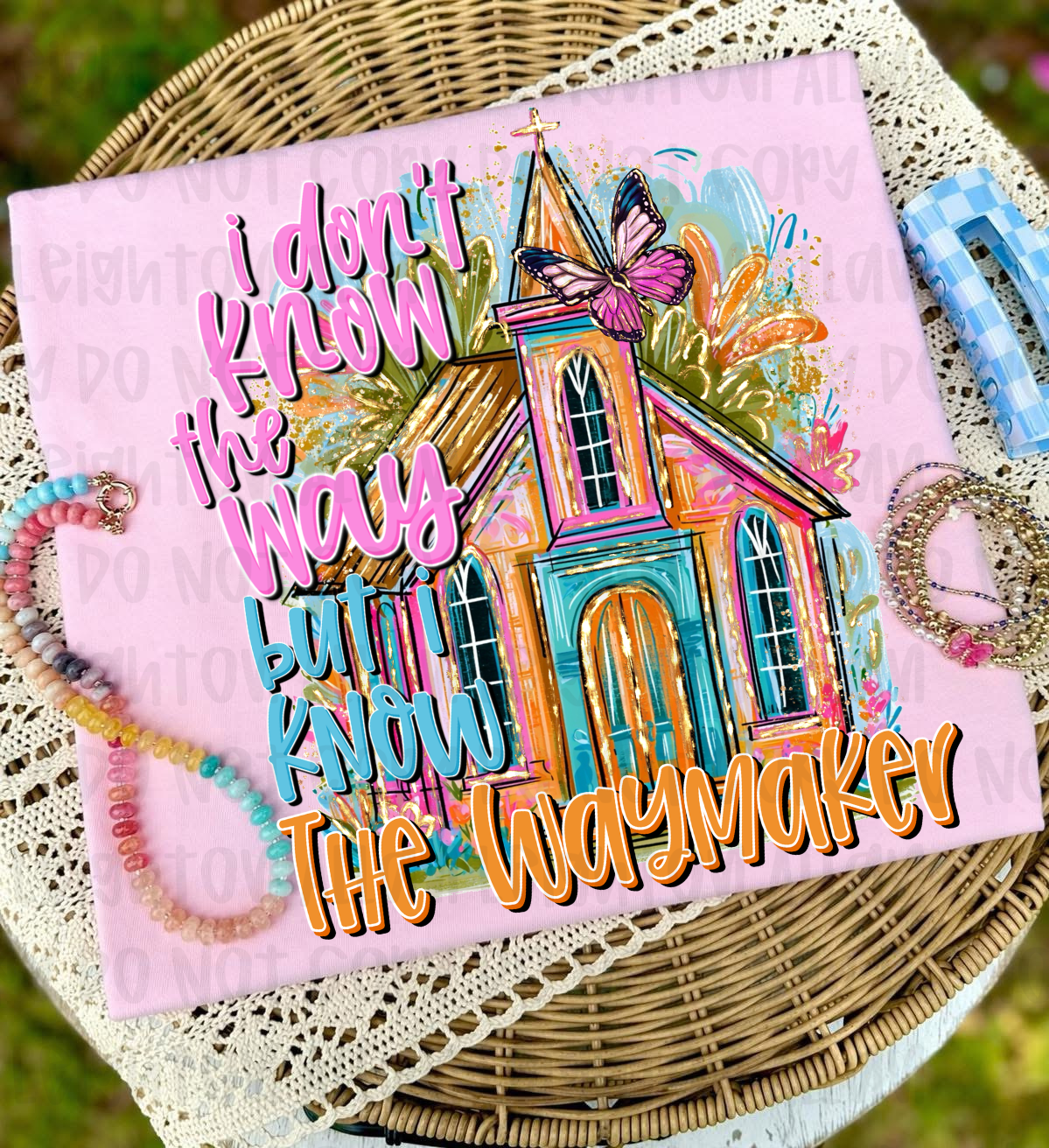 ✨ I Don't Know the Way But I Know the Waymaker Shirt | Christian Graphic Tee | Faith Based T-Shirt | Inspirational Christian Shirt