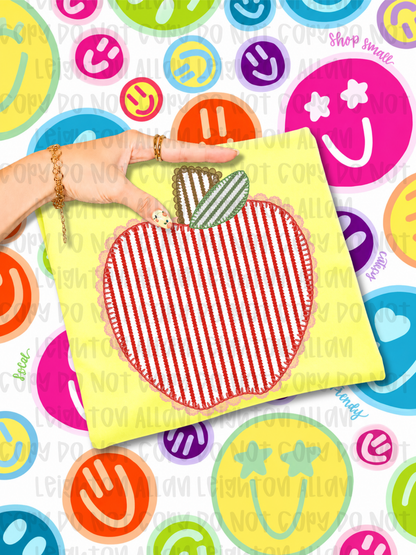 Classic Apple Teacher Graphic Tee