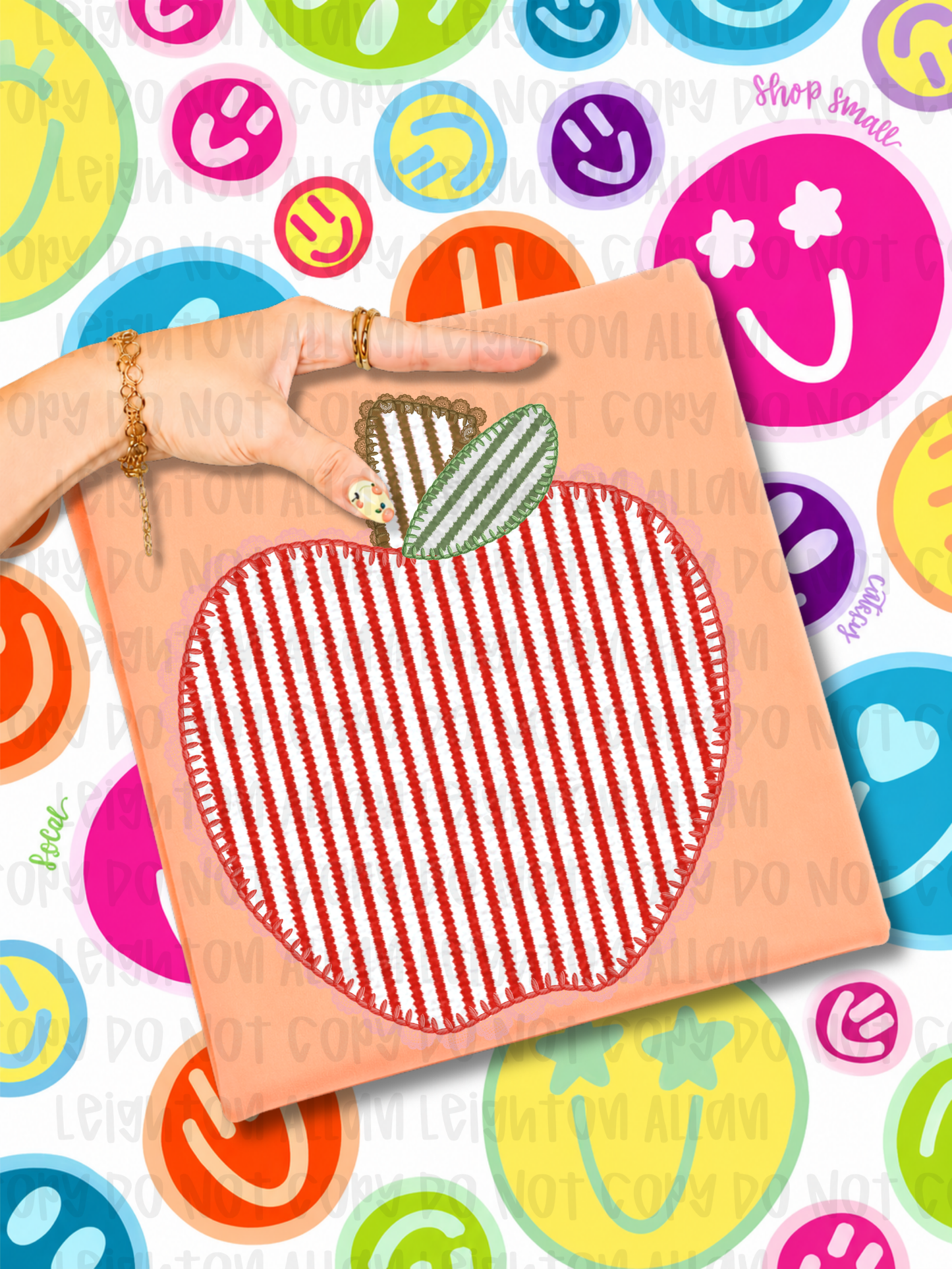 Classic Apple Teacher Graphic Tee