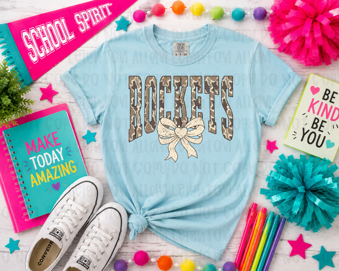 Rockets Camo Spiritwear Shirt