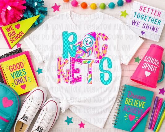 Rockets Neon Spiritwear Shirt