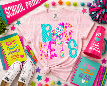 Rockets Neon Spiritwear Shirt
