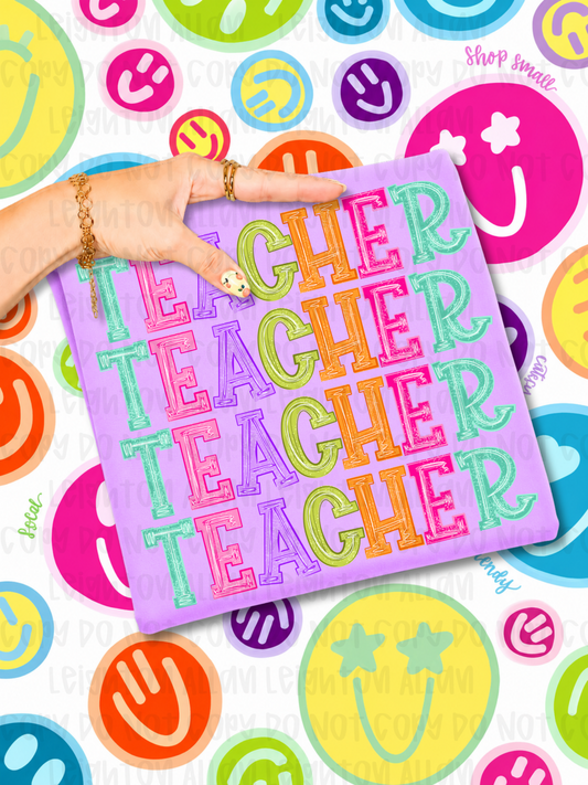 Teacher stacked Shirt | Back to School Shirt | Teacher Shirt | First Day of School Tee | Teacher gift | Teacher Appreciation (Copy)