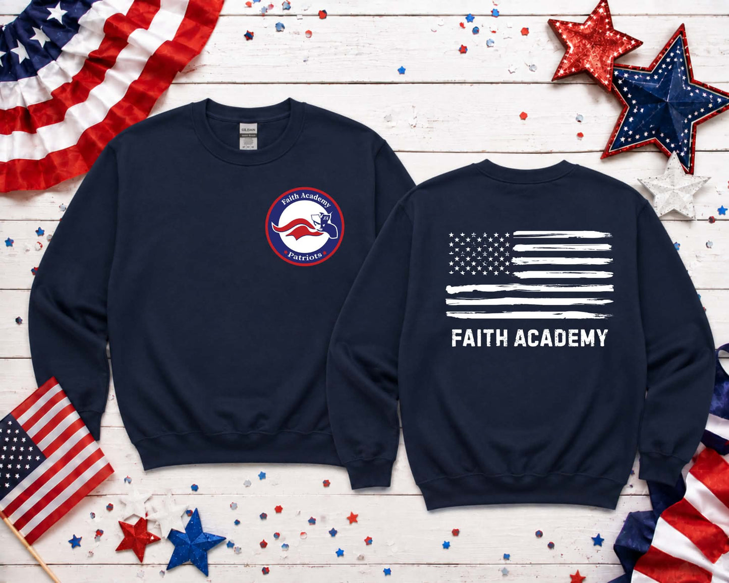 Patriots Flag Sweatshirt