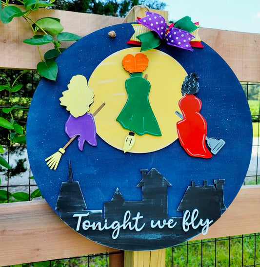 September 12th Door Hanger Paint Party Tonight We Fly
