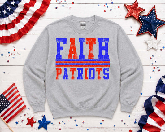 Patriots Distressed Sweatshirt