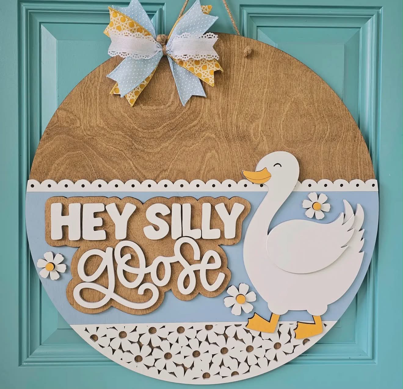 September 12th Door Hanger Paint Party Hey Silly Goose