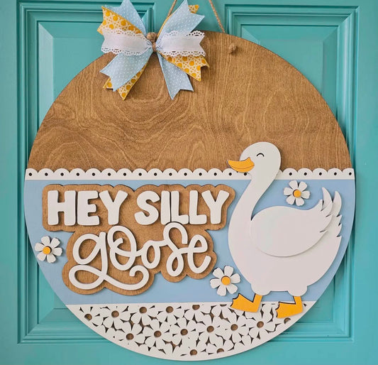 September 12th Door Hanger Paint Party Hey Silly Goose