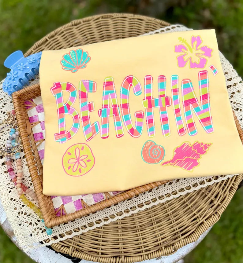 Beachin’ Bright Summer Graphic Tee