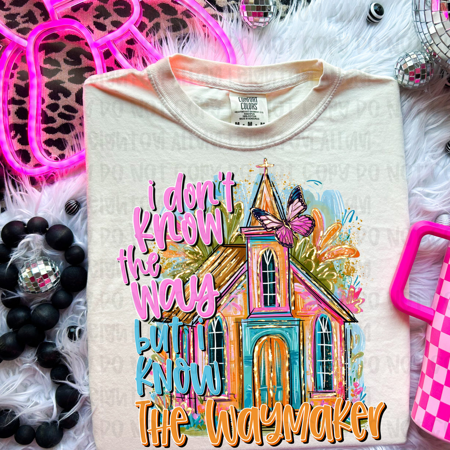 ✨ I Don't Know the Way But I Know the Waymaker Shirt | Christian Graphic Tee | Faith Based T-Shirt | Inspirational Christian Shirt